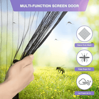 NETMAGIC – Magnetic Closure Door Screen Curtain