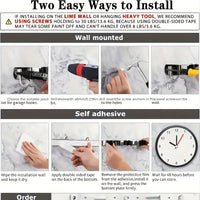 UTILITYPRO - Space-Saving Rust-Resistant Wall Organizer Shelf for Garage & Outdoor Use