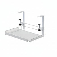 CLASSTIDY - Adjustable Metal Desk Rack with No-Drill Hanging Organizer
