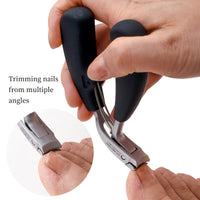 CUTIQUE - 1pc G31 Nail Clippers Ergonomic Long Handle Stainless Steel
