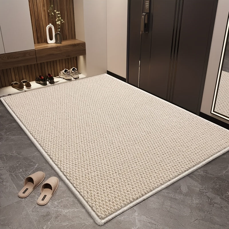 LUMEDWELL - Decorative Pineapple Entry Rug with Textured Surface and Anti-Slip Design