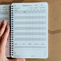 FITLOG – Compact Workout Journal for Tracking Progress and Fitness Goals