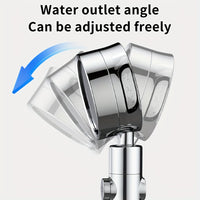 NIMBUSA – Adjustable High-Pressure Shower Head with Three Water Flow Settings