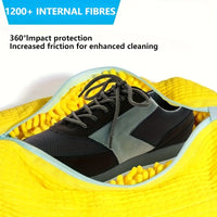 SOLESHIELD - Heavy-Duty Shoe Washing Machine Bag with Zipper & Soft Protective Lining