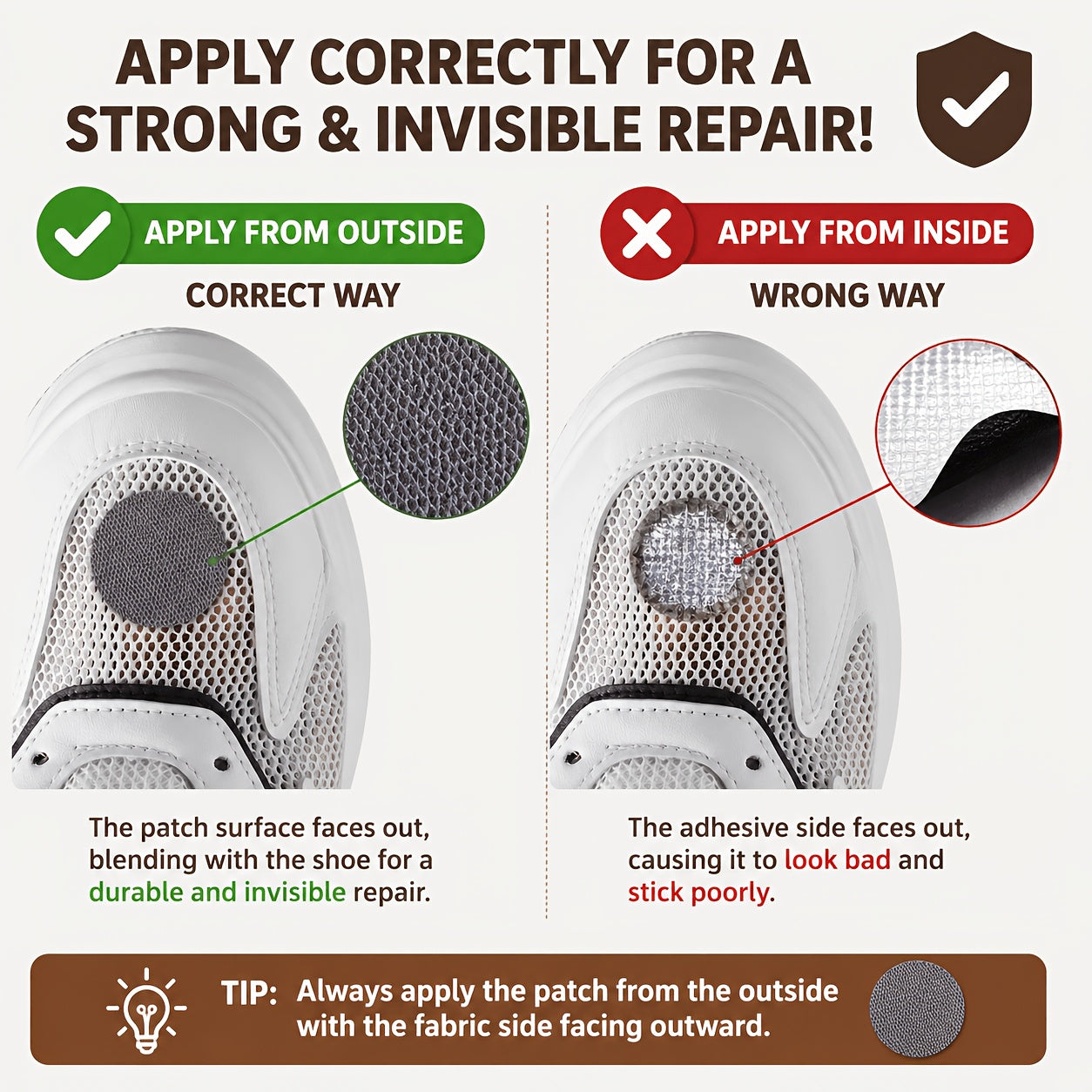 PATCHSTEP – Anti Wear Shoe Repair Stickers for Daily Protection