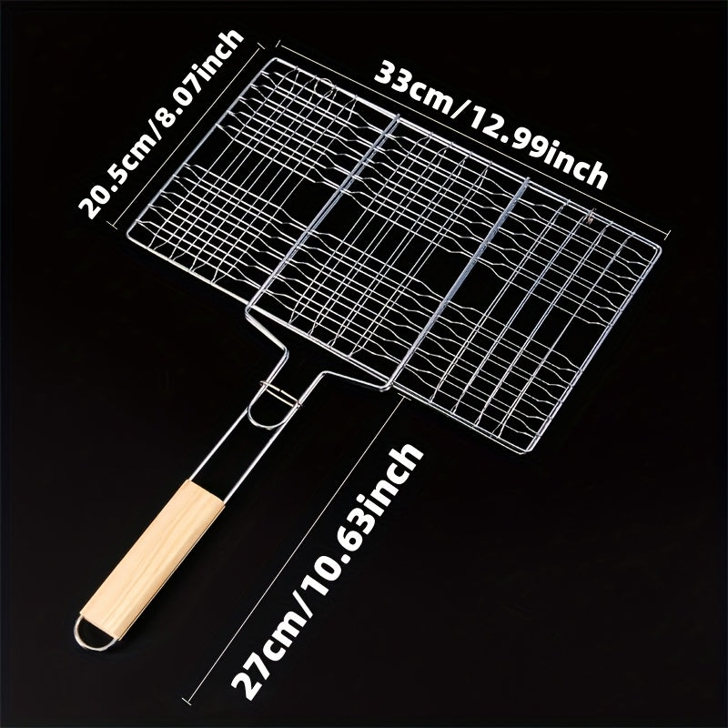 GRILLGRID – Large Capacity BBQ Basket for Even Outdoor Grilling Control
