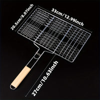 GRILLGRID – Large Capacity BBQ Basket for Even Outdoor Grilling Control