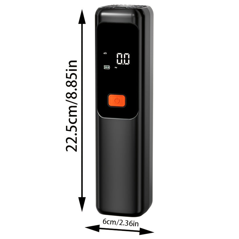 AEROFLOW - Digital 150 PSI Portable Tire Inflator with LCD Display & USB Fast Charging Air Compressor
