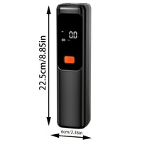 AEROFLOW - Digital 150 PSI Portable Tire Inflator with LCD Display & USB Fast Charging Air Compressor