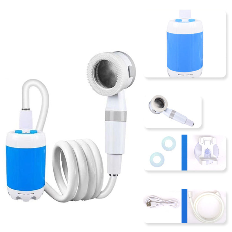 CAMPFLOW – Outdoor-Duschset für Wandern, Camping und Strandtage