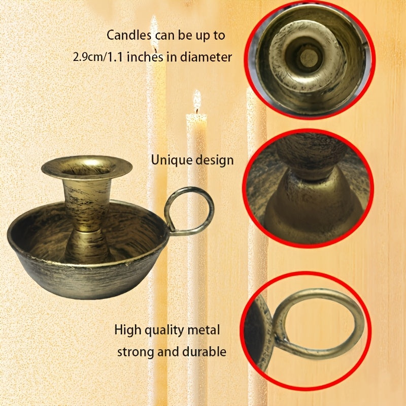 NORDIQUE IRON – Vintage Art Deco Candle Holder