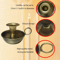 NORDIQUE IRON – Vintage Art Deco Candle Holder