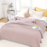 COOLPLAID – Cotton Checkered Multifunction Blanket
