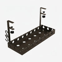 TANGLEFREE - Under Desk Cable Organizer with Adjustable Strap and Clips