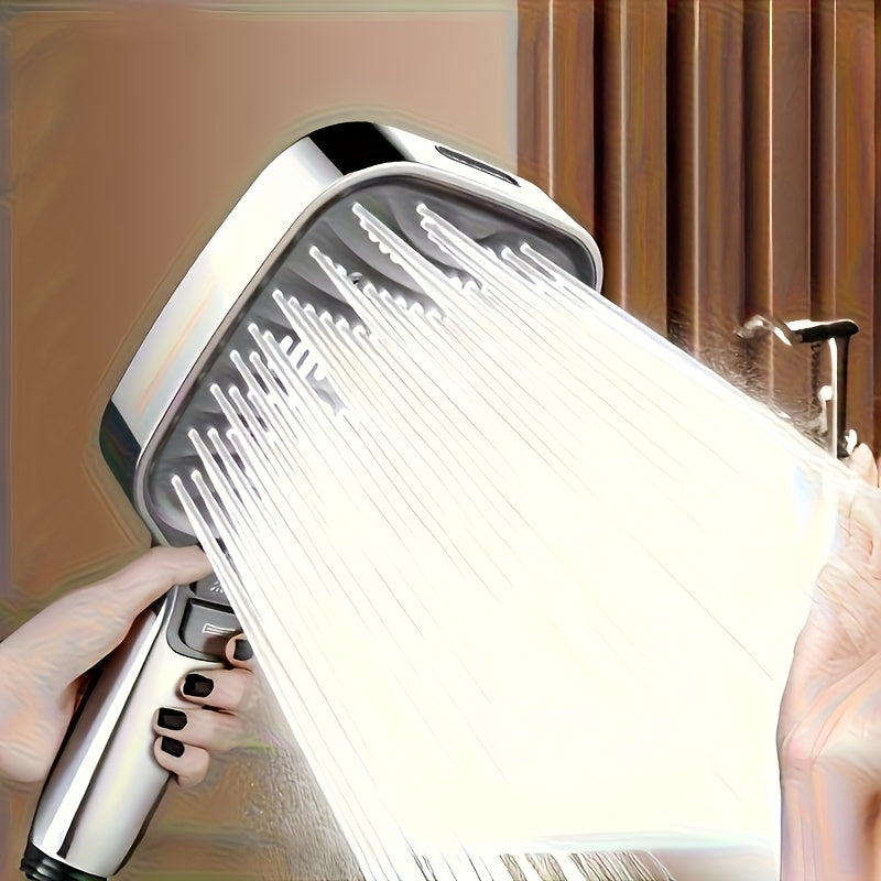 ZENOVA - High-Pressure Square Rain Shower System with 8 Spray Modes