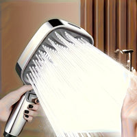 ZENOVA - High-Pressure Square Rain Shower System with 8 Spray Modes