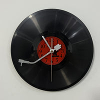 TIMETUNES - Retro Vinyl Record Wall Clock Silent Decorative Timepiece