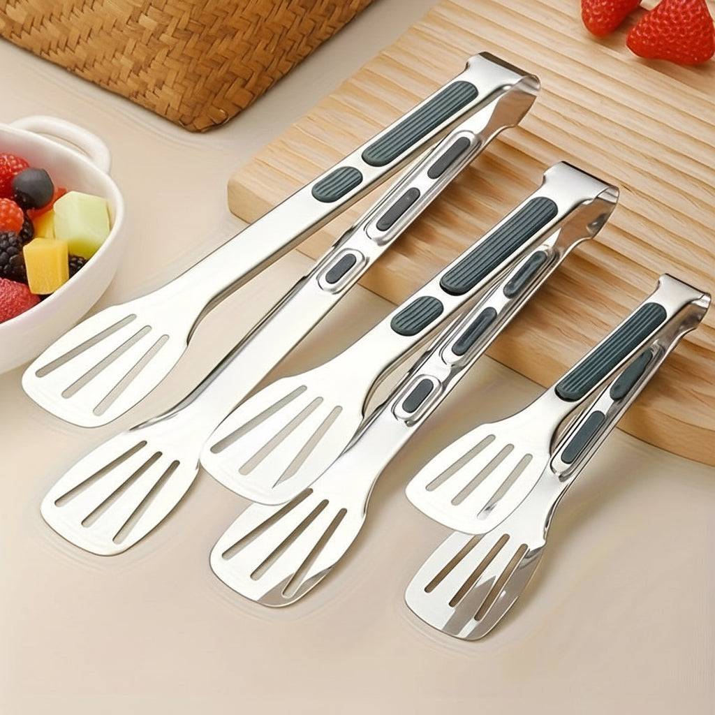 SERVETONG – Stainless Steel Tongs for Secure Grip & Precise Food Handling