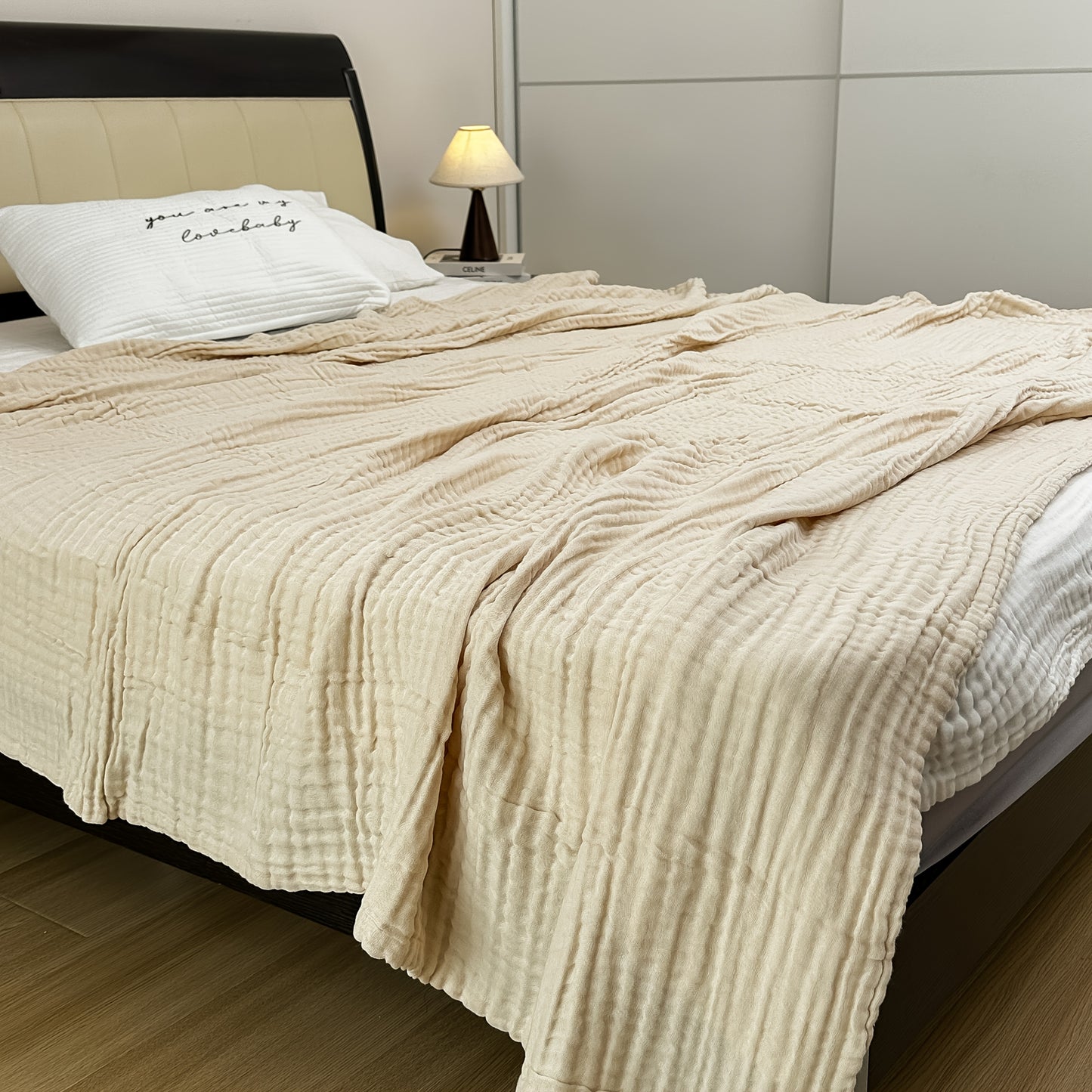 COTZENA – Soft Cotton Nap Bed Blanket