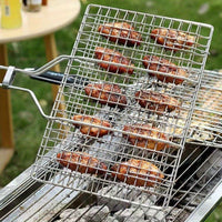 GRILLGRID – Large Capacity BBQ Basket for Even Outdoor Grilling Control