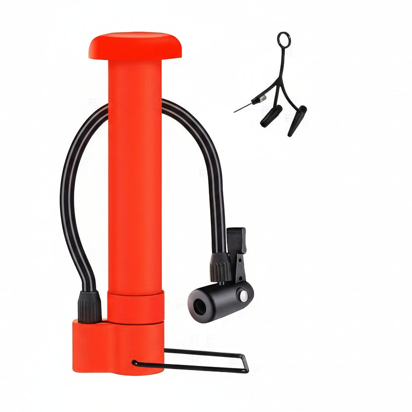 PUMPTECH - Compact 80PSI Hand Pump for Bikes, Scooters & Sports