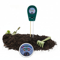 SOILTRIO – 3-in-1 Soil Moisture, Fertility & pH Tester