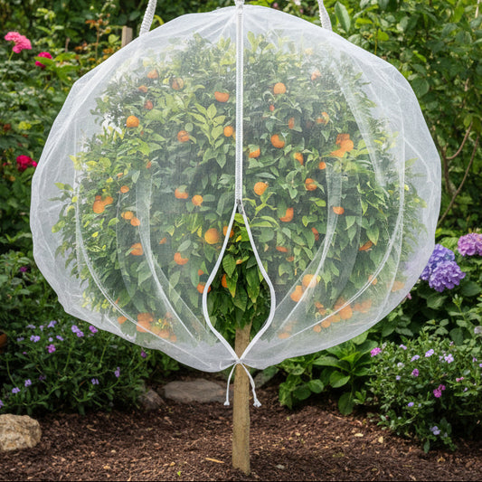 CROPSHIELD – Drawstring Fruit Tree Mesh Net Bags