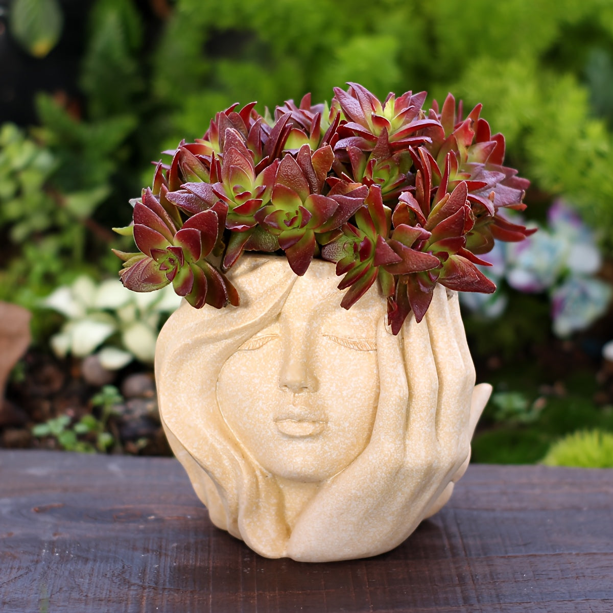 FACERPOT – Artistic Face Planter for Stylish Indoor & Outdoor Plant Display