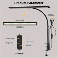 WIDELUX – Ultra Wide LED Desk Lamp with Clip