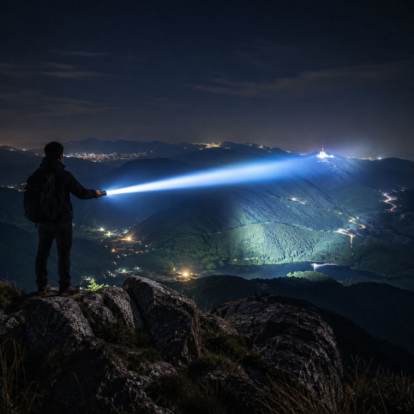 LUMINA TORCH – Taktische Taschenlampe mit extremer Helligkeit
