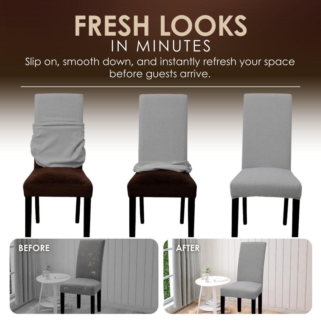 CHAIRORA – Stretch Slipcover for a Fresh and Updated Look