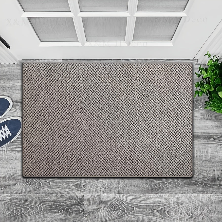 LUMEDWELL - Decorative Pineapple Entry Rug with Textured Surface and Anti-Slip Design