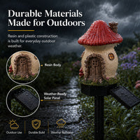 MUSHLUNA – Solar Mushroom Garden Light for Enchanting Outdoor Decor
