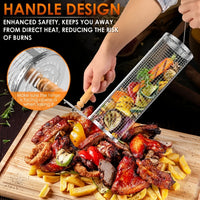FIREBASKET – Portable Heat-Resistant Grill Set