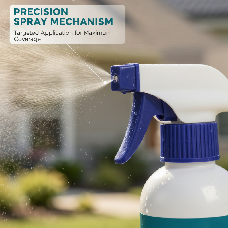 MOSSAWAY PRO – Dachmoos- und Algen-Reinigungsspray