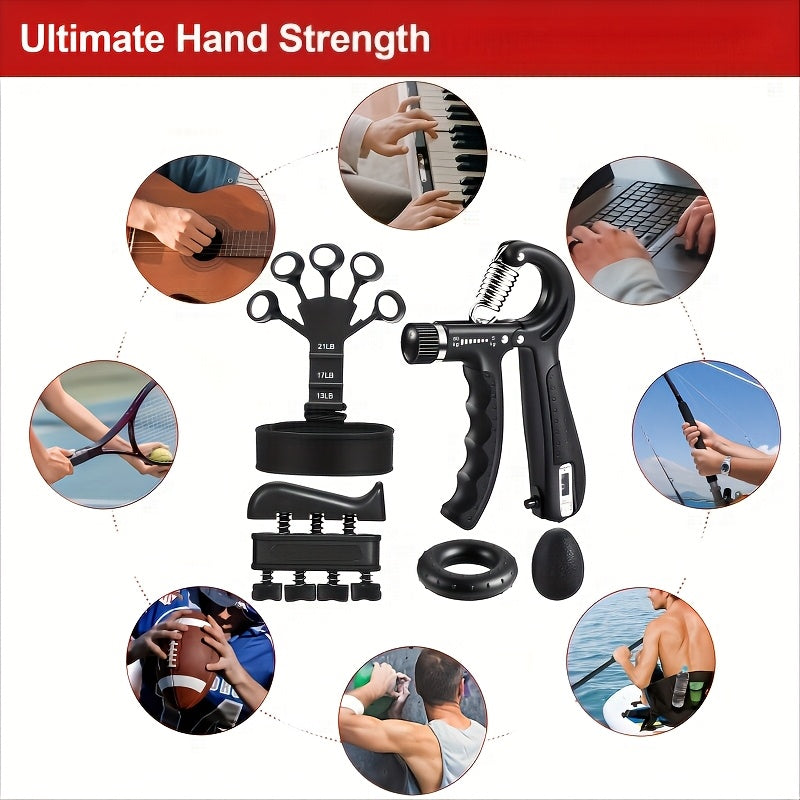GRIPMAX – Complete Hand Strength Training Set for Grip and Forearm Power