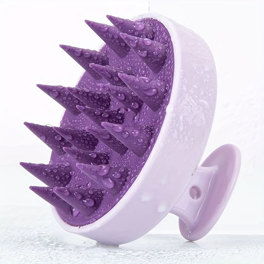 HAIRZEN - Ergonomic Silicone Scalp Massager & Detangling Brush for Healthy Hair