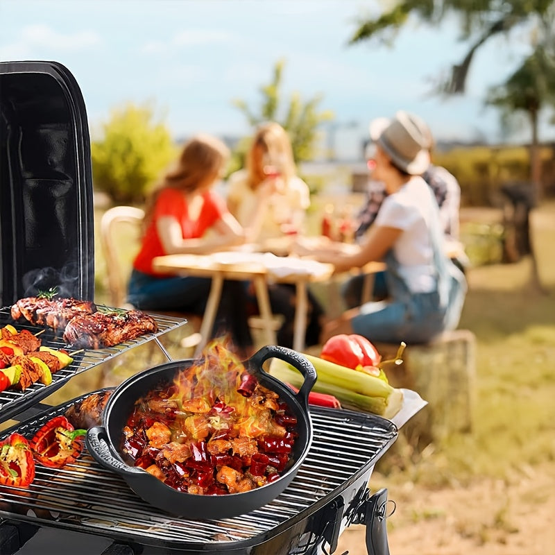 MINIFORGE – Compact Cast Iron Skillet for Even Heat & Outdoor Cooking