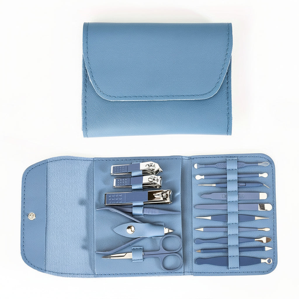 TRIMFORGE – 16PCS Stainless Steel Manicure & Pedicure Grooming Tool Set