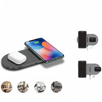 40W 3-in-1 Wireless Charging Station for iPhone & Samsung - Fast & Efficient 5