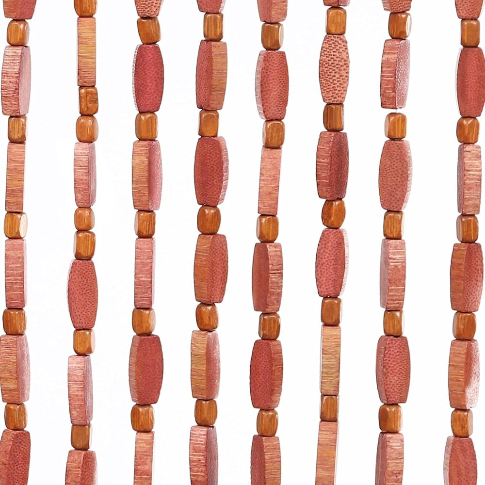 PEARLBAMBOO – Decorative Bamboo Bead Curtain for Stylish Doorway Privacy
