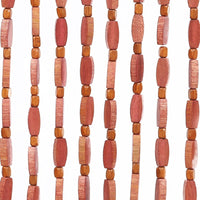 PEARLBAMBOO – Decorative Bamboo Bead Curtain for Stylish Doorway Privacy