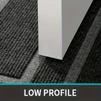 Easy Rubber Doormat for Home Entry, Durable And Slip-Resistant, Perfect for Christmas Decoration