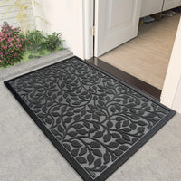 SAFEFEET - Front Entry Rug, High Traffic Durable Mat for Home & Holiday Use