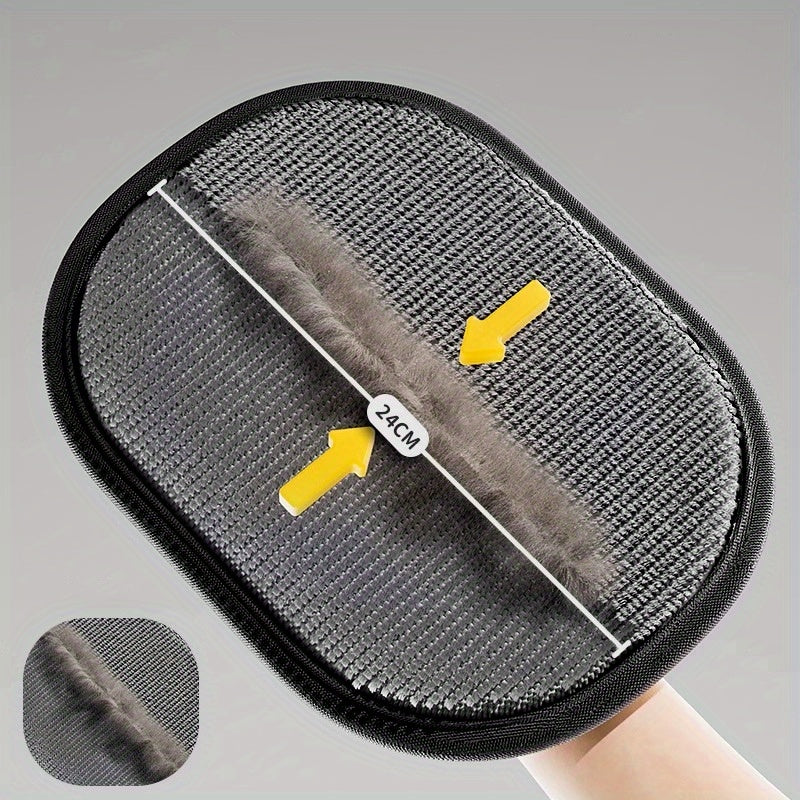 FURGLIDE - Large Pet Grooming Gloves for Hair & Lint Removal