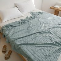 GAUZWAFF – Waffle Weave Cotton Quilt Blanket