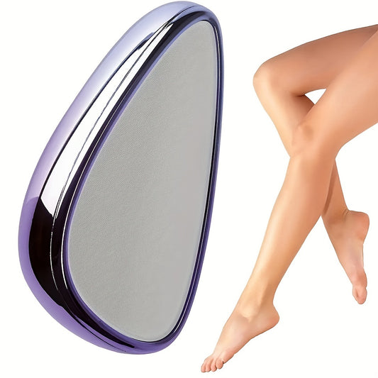ELVORIA - Nano Crystal Hair Remover Reusable Painless Hair Eraser for Women Legs Light Beige Exfoliating Tool