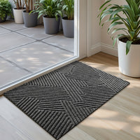 ENTRYSTYLE - Solid Color Durable Non-Slip Door Mat