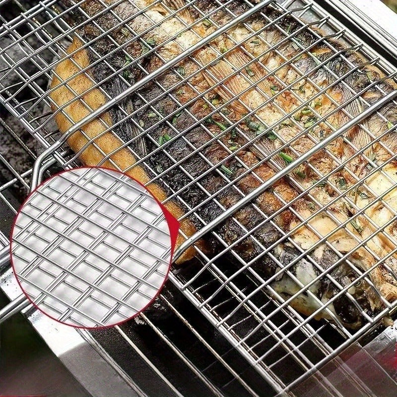 GRILLGRID – Large Capacity BBQ Basket for Even Outdoor Grilling Control