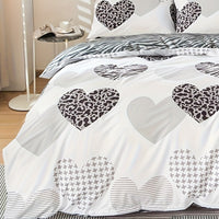 VIVAPRINT – 3pcs Multicolor Pattern Duvet Cover Set